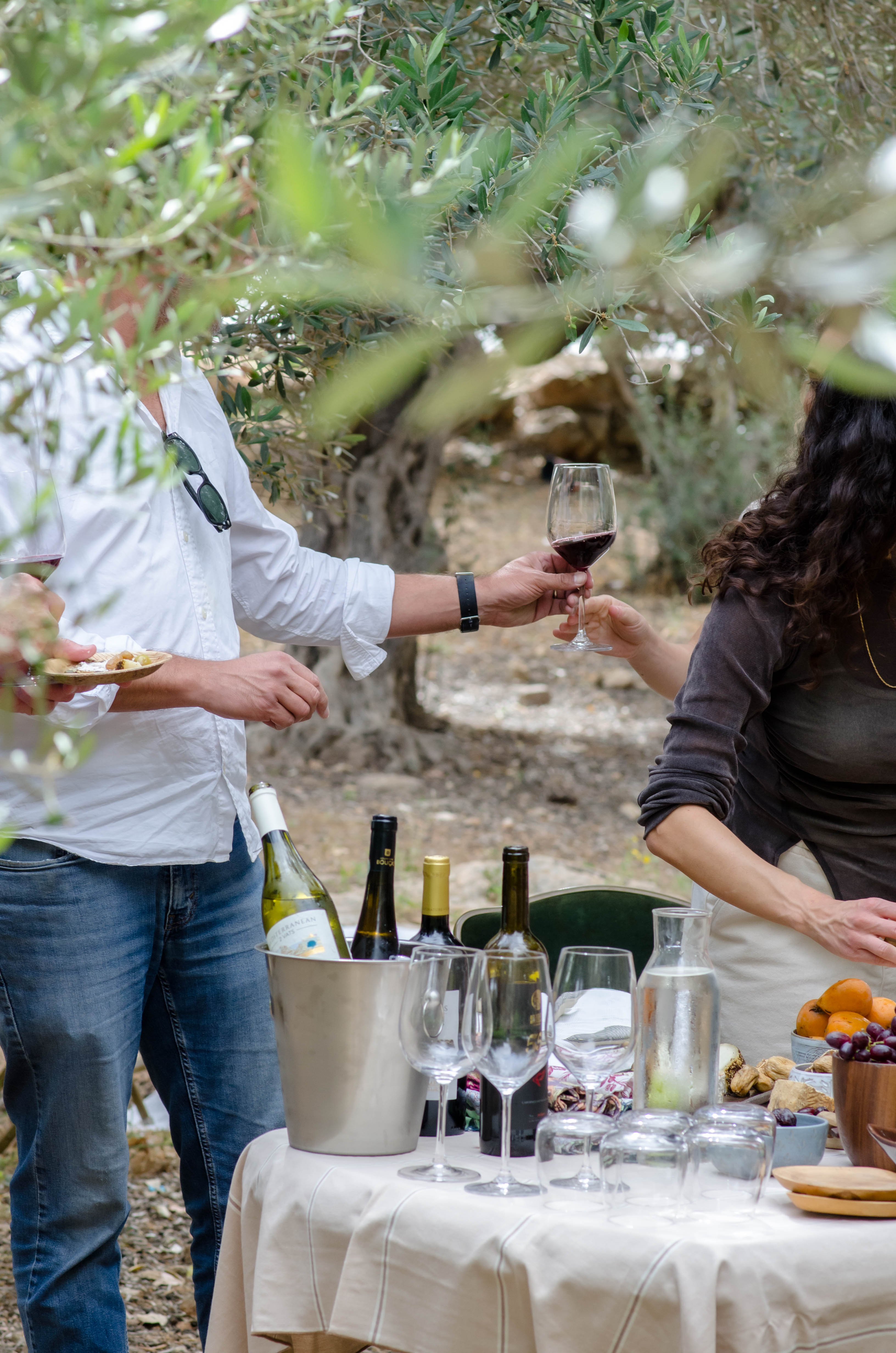 Local wine tasting